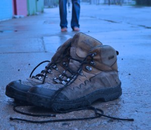 The boots that I didn't leave in Africa...